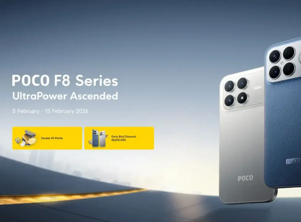 POCO-F8-Series, Dual Chipset Gaming Monster Harga Mulai Rp 8 Jutaan
