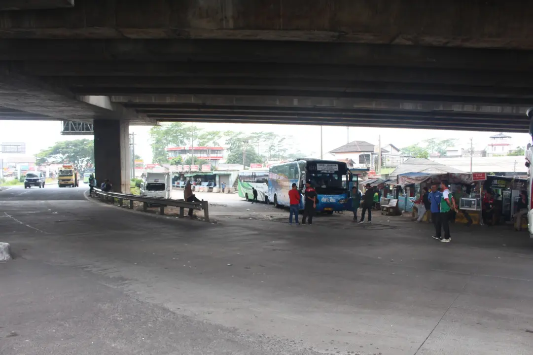 Situasi Terminal Bayang Cileunyi, Kabupaten Bandung, Kamis (5/2/2026), Muhammad Farhan Rizqi