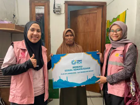 Mimpi Jadi Nyata, PLN Nyalakan Listrik Gratis untuk Warga Babakan Tarogong Light Up The Dream