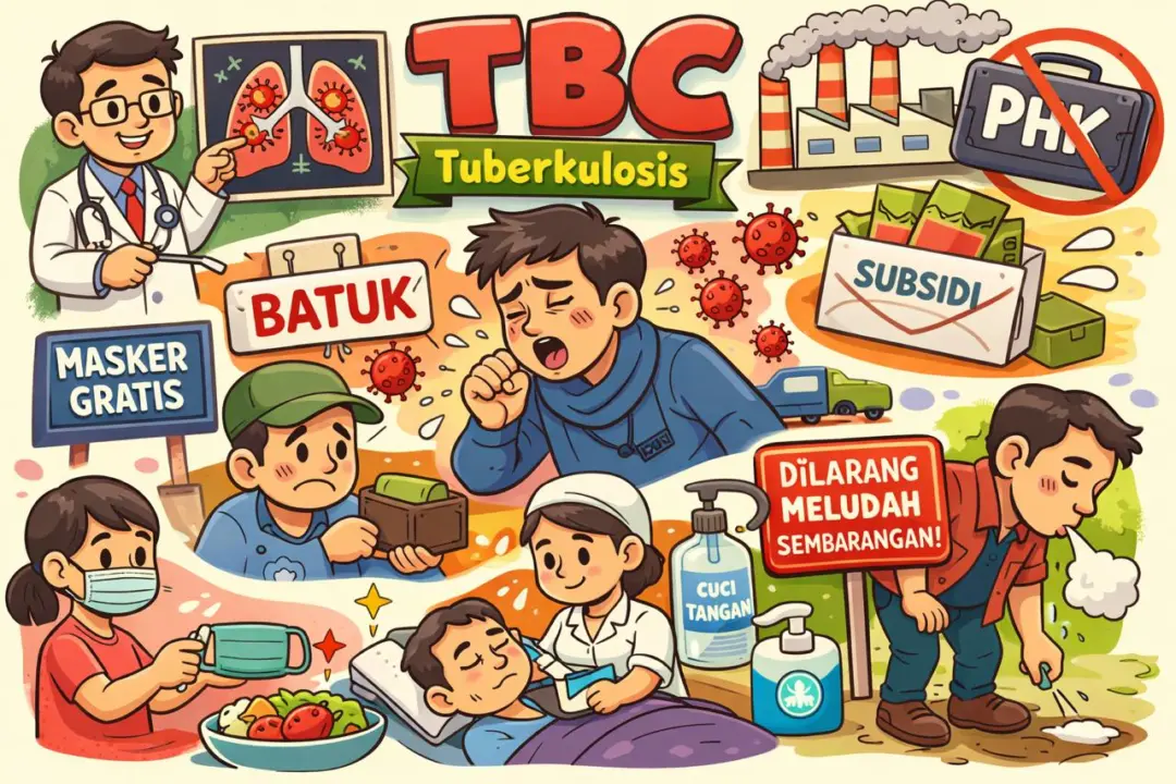 Ahli Dorong Perlindungan Pekerja dan Subsidi Pasien, Pengendalian TBC Tak Cukup Obat Gratis