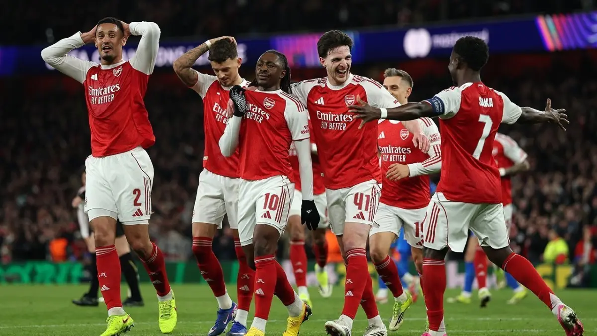 Arsenal taklukkan Leverkusen dan Melaju ke Babak 16 besar Liga Champions berkat gol Eze dan Rice