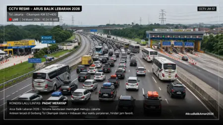 Cara Pantau Arus Balik Lebaran Lewat CCTV Resmi Secara Online Pantauan Arus Balik Cctv online (Ilustrasi: AI / DALL·E (OpenAI))