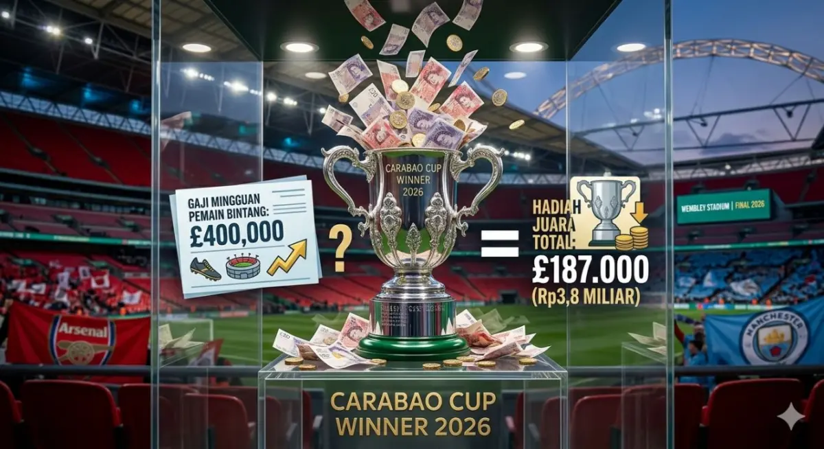 Hadiah Uang Juara Carabao Cup 2026