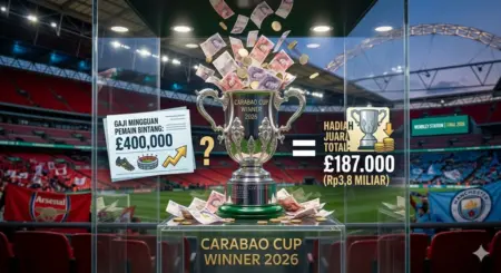 Berapa Hadiah Juara Carabao Cup 2026? Cuma Setara Gaji Harian Pemain Bintang Hadiah Uang Juara Carabao Cup 2026