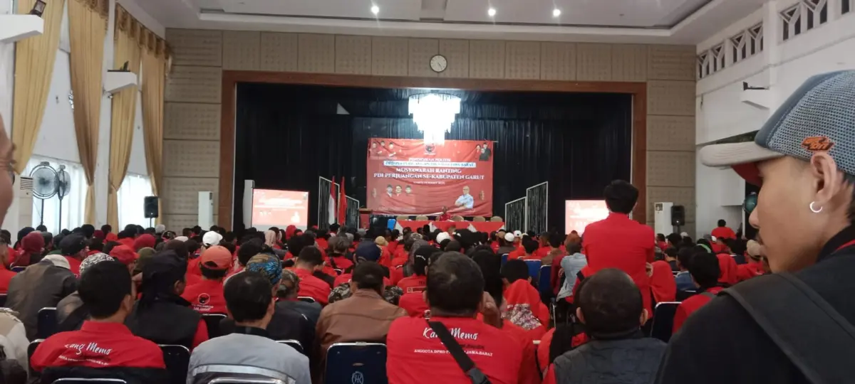PDI Perjuangan Garut Gelar Musyawarah Ranting, Konsolidasi Partai hingga Isu Global Dibahas