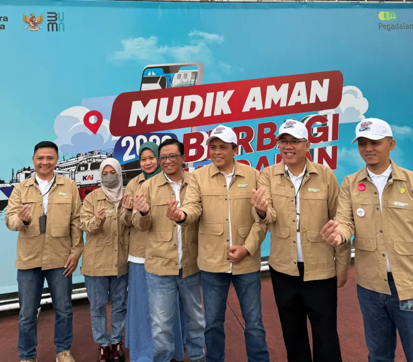 Pegadaian Kanwil X Jabar Berangkatkan 250 Pemudik Gratis ke Tiga Kota Tujuan