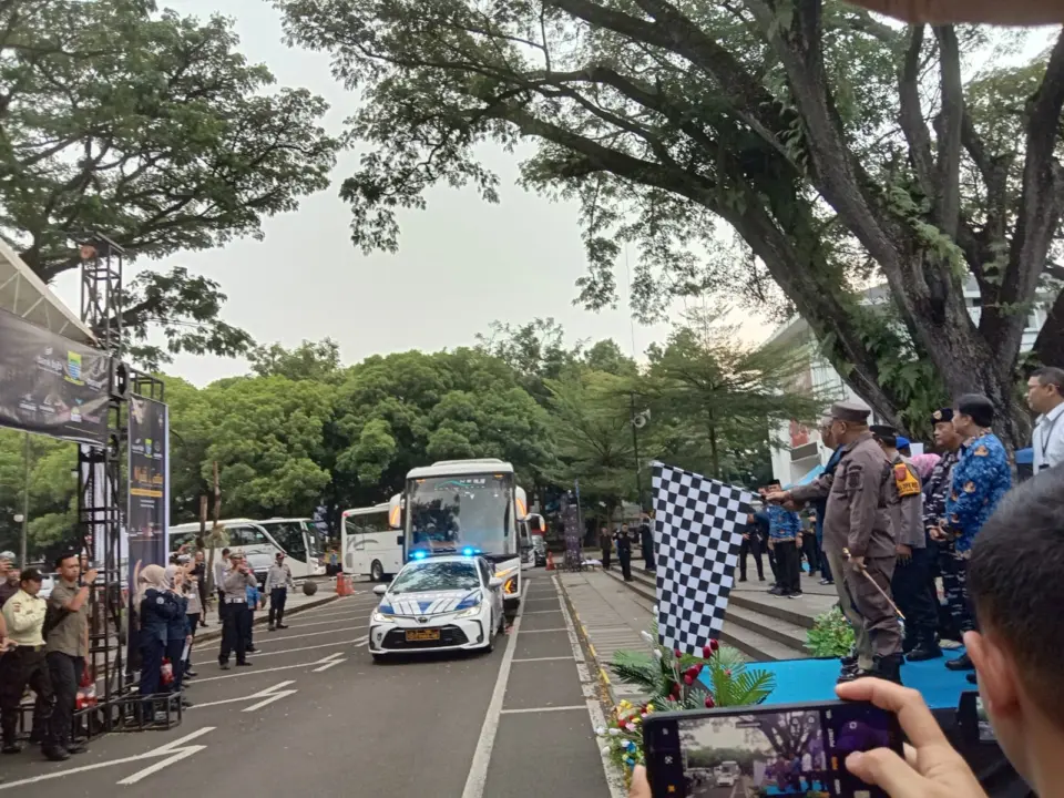 Pemkot Bandung Lepas 259 Peserta Mudik Gratis ke Tasik-Surabaya