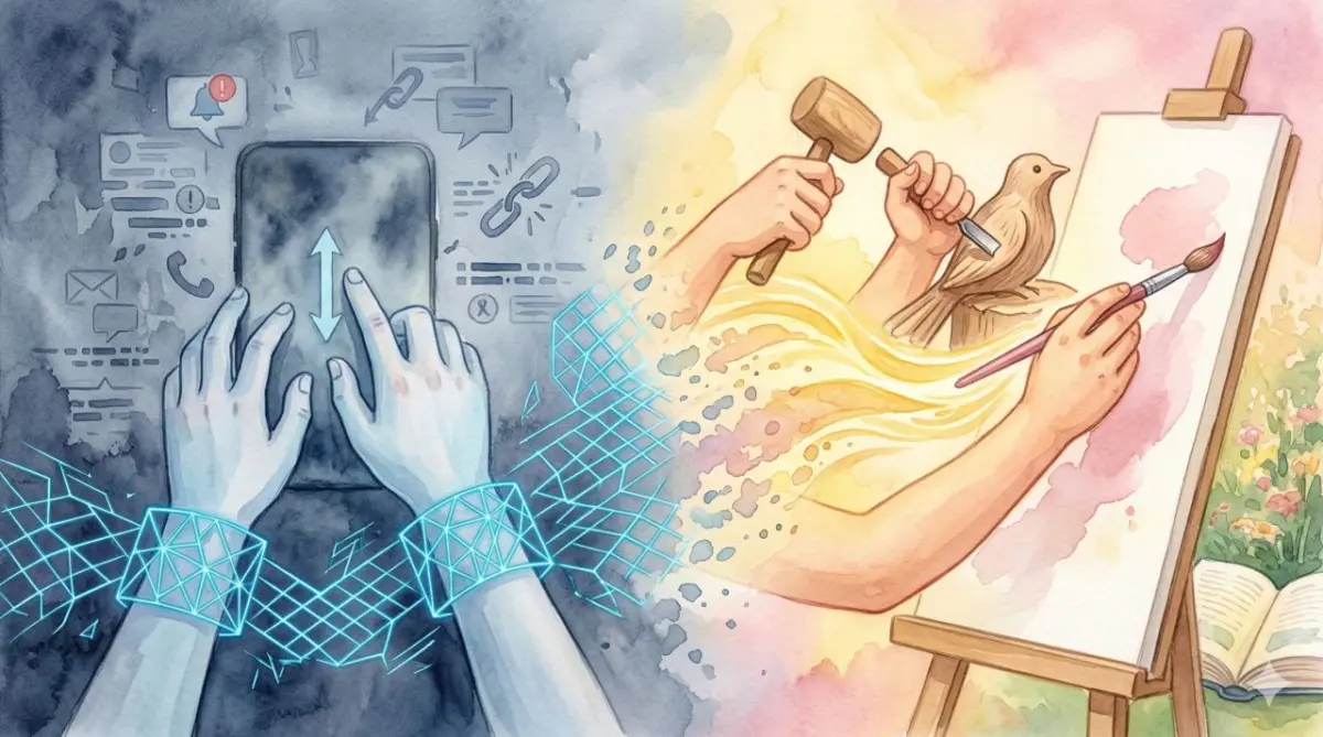 Ilustrasi - Detosifikasi Digital dan Pembatasan Penggunaan Gawai Bagi Anak di Indonesia