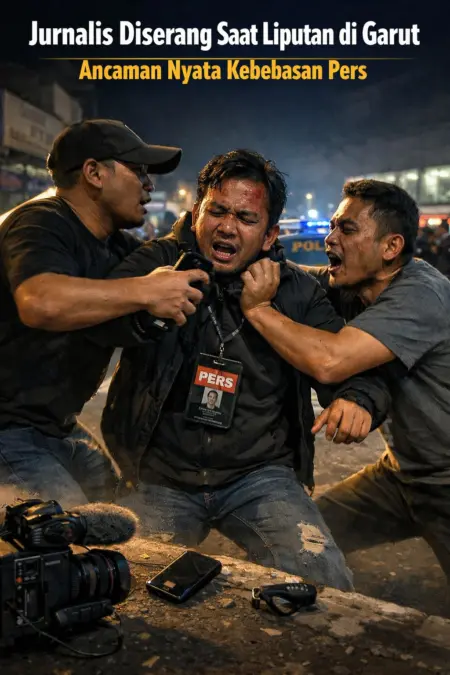 Jurnalis Diserang Saat Liputan di Garut, Ketua MIO Rus: Ancaman Nyata Kebebasan Pers Jurnalis Diserang Saat Liputan di Garut, Ketua MIO Rus: Ancaman Nyata Kebebasan Pers