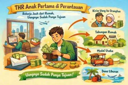 THR Anak Pertama di Perantauan: Bekerja Jauh dari Rumah, Uangnya Sudah Punya Tujuan THR Anak Pertama di Perantauan: Bekerja Jauh dari Rumah, Uangnya Sudah Punya Tujuan