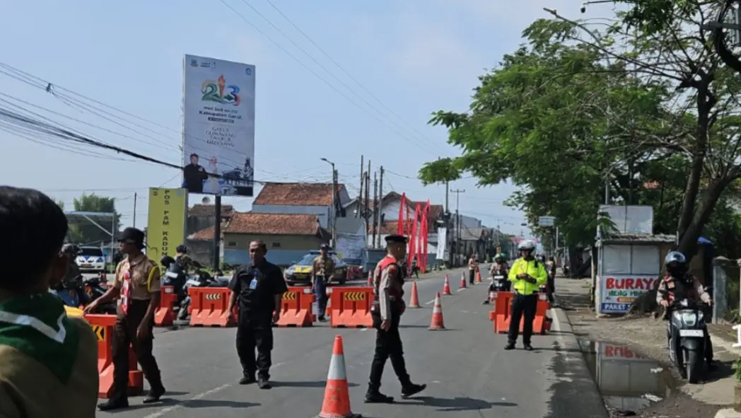 arus mudik di wilayah Garut diharapkan dapat berjalan lancar, aman, dan terkendali selama Operasi Ketupat Lodaya 2026.