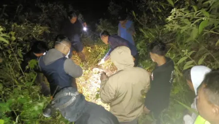 Kerangka Manusia Ditemukan di Hutan Banjarwangi Garut, Polisi Selidiki Identitas Korban Kerangka Manusia Ditemukan di Hutan Banjarwangi Garut, Polisi Selidiki Identitas Korban