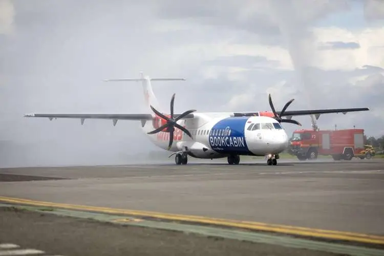 Bandara Husein Ditinggal Maskapai, Pengamat Dorong Hidupkan BIJB Pesawat maskapai Wings Air di Bandara Husein Sastranegara (Humas)