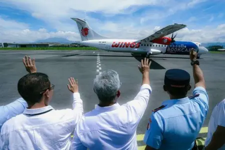 Pengamat Beberkan Faktor Penutupan Rute Wings Air Bandung-Yogyakarta Pelepasan penerbangan perdana Wings Air rute Bandung-Yogyakarta, 11 Februari 2026