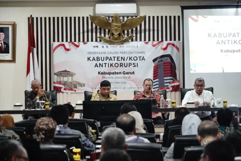 Garut Didorong Jadi Percontohan Kabupaten Antikorupsi 2026, KPK Uji Konsistensi Tata Kelola Garut Didorong Jadi Percontohan Kabupaten Antikorupsi 2026, KPK Uji Konsistensi Tata Kelola