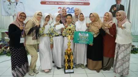 SDN 4 Pataruman Pertahankan Gelar Juara LCC SD Kabupaten Garut 2026