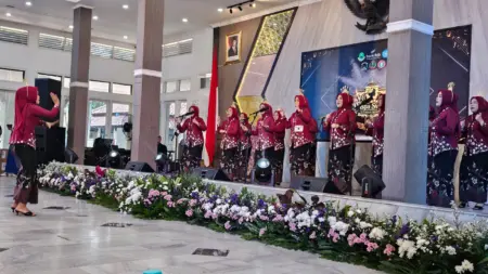 Puspa Swara Wanoja Sunda Digelar di Garut, Perempuan Jadi Garda Pelestari Budaya Puspa Swara Wanoja Sunda Digelar di Garut, Perempuan Jadi Garda Pelestari Budaya