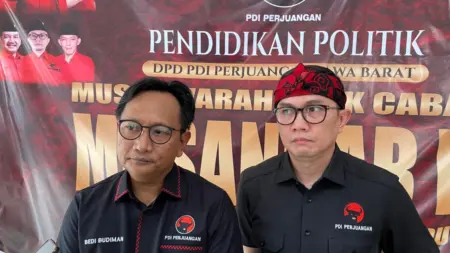 PDIP Konsolidasi di Bandung, Target Menang Mutlak pada Pemilu 2029