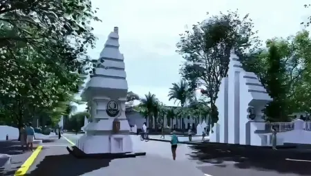 Soroti Gerbang Candi dalam Desain Integrasi Gedung Sate-Gasibu, Bandung Heritage: Tak Sesuai Filosofi