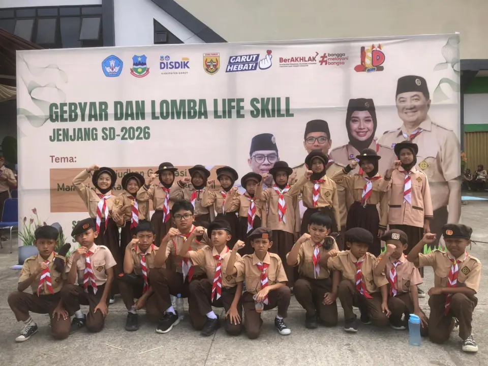 Buka Lomba Life Skill Jenjang SD, Sekda Garut: Upaya Bentuk Karakter Mandiri Melalui Gerakan Pramuka