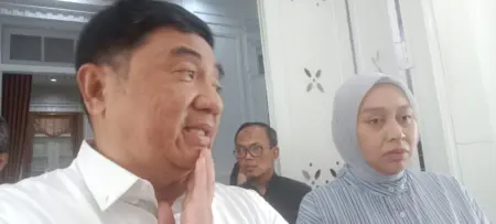 Rapat koordinasi terkait pengembangan aplikasi Garut super apps Bupati dan Wakil Bupati konsolidasi aplikasi Garut Super Apps