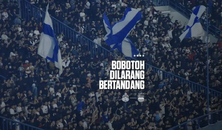 Persib Tandang ke Lampung, Bobotoh Diminta Tak Datang ke Stadion