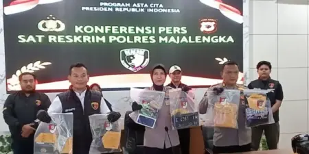 Polres Majalengka Tangkap Dua Pelaku Begal Sadis di Cigasong, Satu Masih Buron