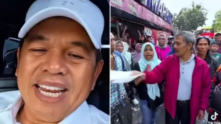 PKL Cicadas Minta Ganti Rugi Miliaran, Dedi Mulyadi Tegas: Trotoar Bukan Tempat Berdagang Respon Dedi Mulyadi terhadap Pkl Cicadas yang menuntut ganti rugi Miliaran. Tangkapan layar Instagram @Dedi Mulyadi