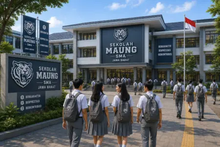 Dedi Mulyadi Larang Praktik Titipan di Sekolah Maung, Ancam Copot Kepala Sekolah Nakal Ilustrasi Sekolah Maung Jawa Barat (Ilustrasi AI)