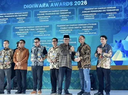 Konsisten Perluas LayananQRIS, bank bjb Raih Penghargaan DIGIWARA 2026
