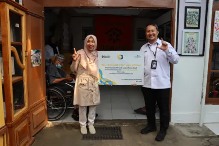 Semangat Melayani Sepenuh Hati, TASPEN KC Bandung Gelar Bakti Sosial di Pondok Lansia Tulus Kasih