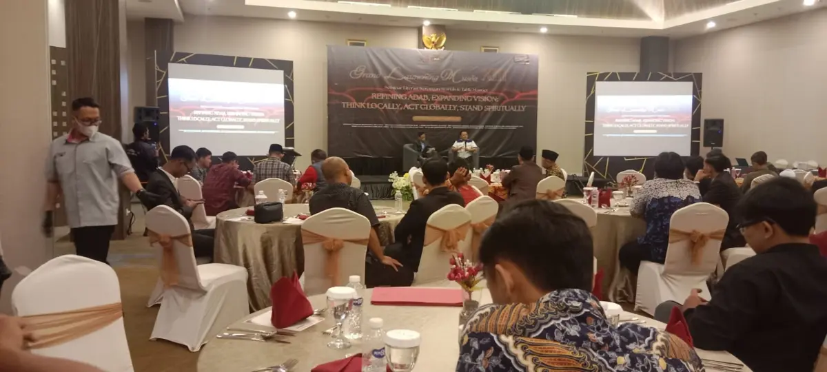 Musda HIMA PERSIS XIII di Ballroom Fave Hotel Anggota DPR RI Hoerudin soroti pendidikan di kabupaten Garut masih rendah,Sabtu (30/5/2026)