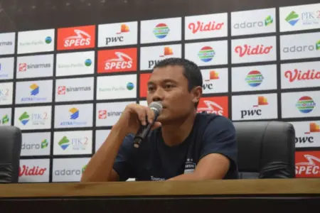 Cerita Dado Bisa Bawa Persib Hattrick Juara Pemain Persib Bandung Dedi Kusnandar (ipan sopian/Koranmandala)
