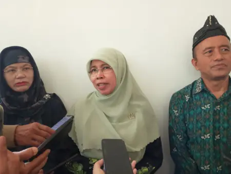 Wakil ketua anggota komisi V DPRD Jabar, Siti Muntamah. Minggu 28/6/2026 (Sarah/Koran Mandala)