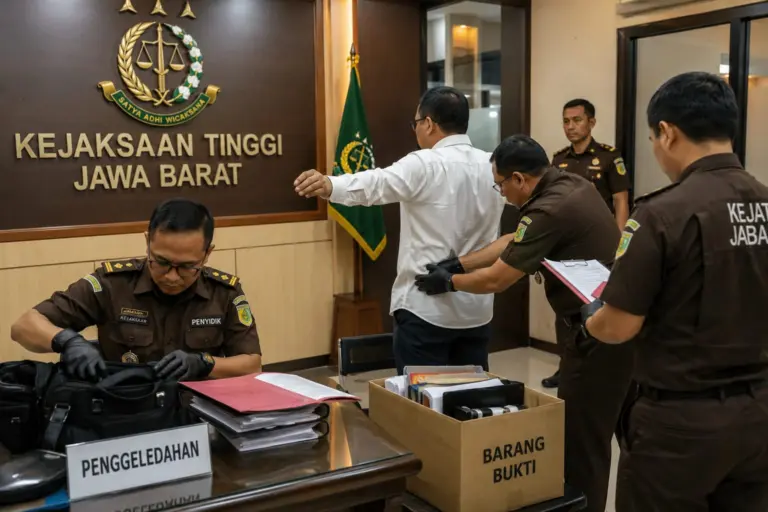 Kejati Jabar Periksa Tersangka Korupsi Tunjangan DPRD Indramayu, Kerugian Negara Capai Rp1,8 Miliar Ilustrasi Pemeriksaan Oleh Kejati Jawa Barat