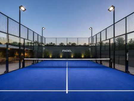 Ilustrasi lapangan Padel di Bandung