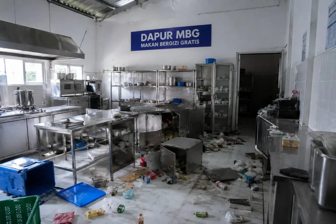 Ilustrasi dapur MBG
