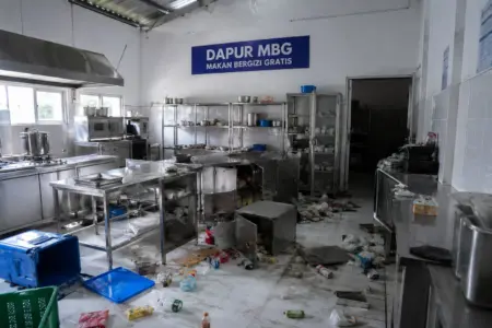 Ilustrasi dapur MBG