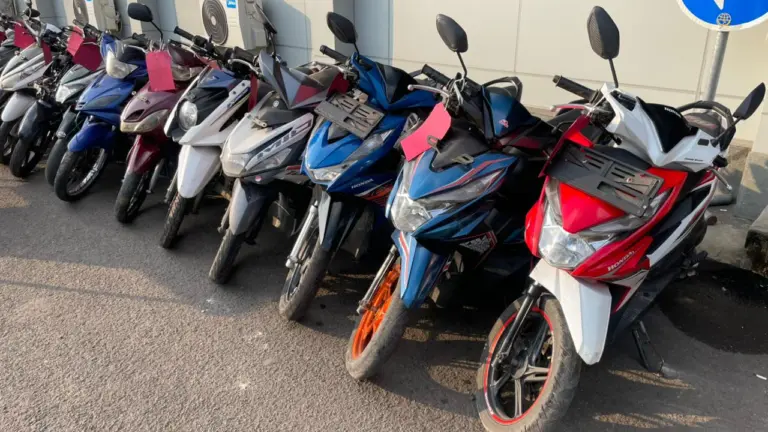 Tim Sancang Polres Garut Kembali Tangkap Pelaku Curanmor, 17 Sepeda Motor Berhasil Diamankan 17 Sepeda motor barang bukti curanmor berhasil diamankan Polres Garut,Sabtu (6/6/2026)