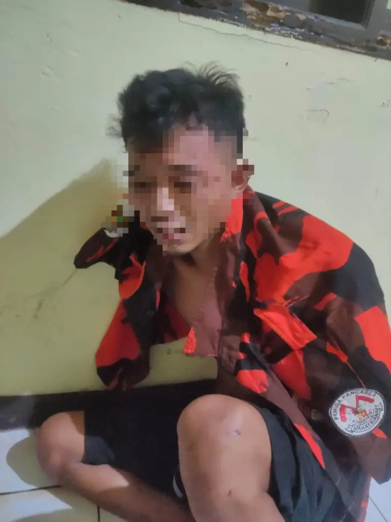 Pelaku pencurian diamankan Polsek Cibalong Garut,Kamis (11/6/2026)