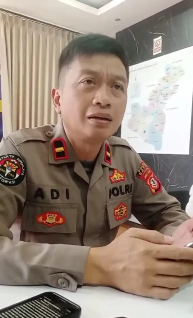 Humas polres Garut Susilo Adi,dua terduga pelaku penggelapan Tanah masih dalam perawatan Rumah sakit