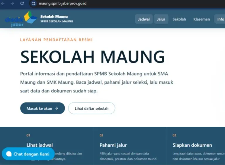 Website Sekolah Maung