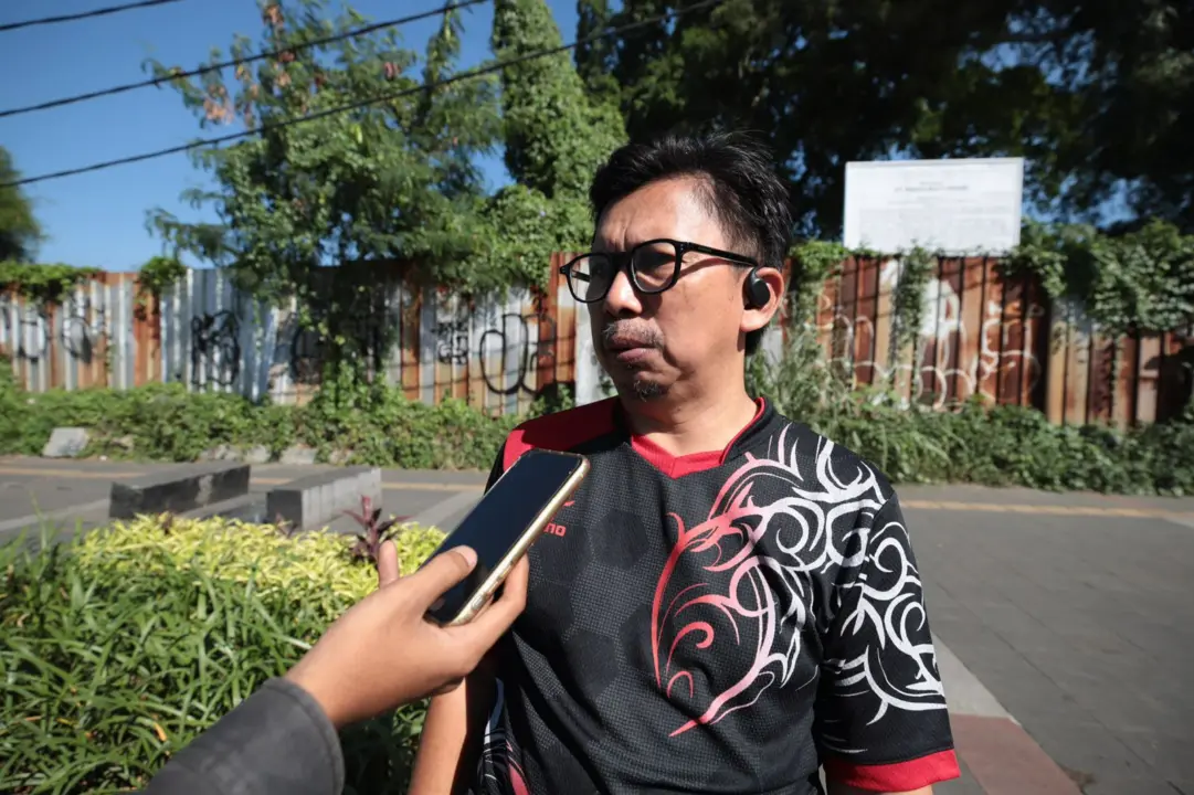 Salah seorang warga Kota Bandung, Adit,