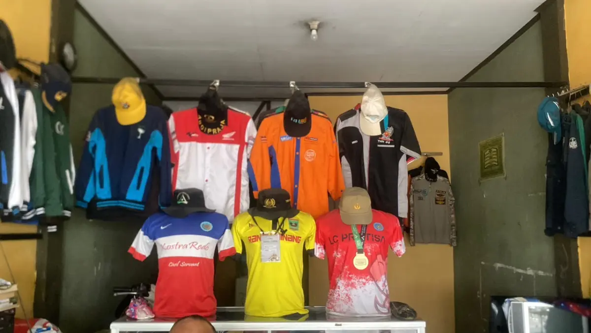 Beberapa Jersey Olahraga. Rabu 10/6/2026 (Sarah/Koran Mandala)
