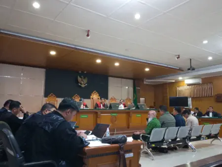 Sidang Suap PN Depok, Saksi Sebut Fee Eksekusi Capai Rp1 Miliar Sidang Suap PN Depok, Saksi Sebut Fee Eksekusi Capai Rp1 Miliar (Sarah/Koran Mandala)