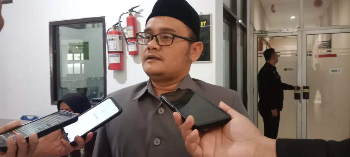 Subhan Fahmi ketua Persatuan Atletik Seluruh Indonesia (PASI) Garut (Rida/Koran Mandala)