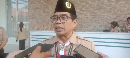 Ketua Kuartir Pramuka Garut Ade Hendarsyah