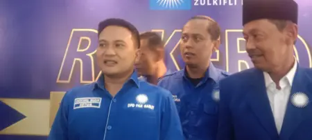 Ketua DPD PAN Garut,Rakerda di Graha Bela Negara Tarogong Garut,Selasa (27/7/2026)