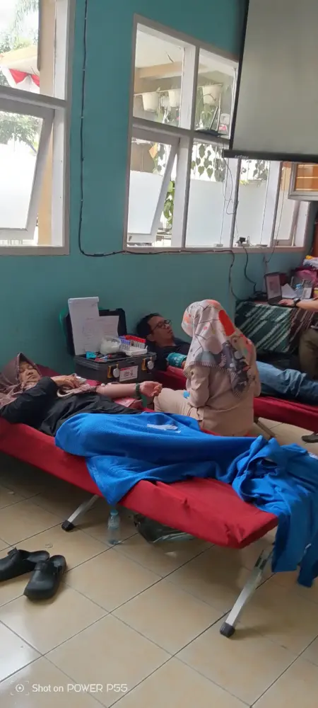 KBA SMPN 1 Garut Gelar Donor Darah Sambut HUT ke-81 RI KBA gelar aksi donor darah sambut HUT RI ke 81,Sabtu (15/8/2026)
