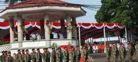 HUT RI ke-81, Garut Catat Pertumbuhan Ekonomi dan Penurunan Kemiskinan Peringatan HUT RI ke 81 di alun alun Otista Garut jl A.yani,Senin (17/8/2026)